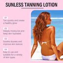 OceAura Sunless Tanning Lotion Summer Outdoor Beach Bronze Skin Improve Health Glow Nourishing Moistuirizing Non-greasy Tanning - M & M Global