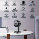 2K/3MP Mini wireless FHD camera - night vision, motion detection alarm, 1080P surveillance camera, remote monitoring, - M & M Global