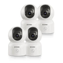 ZOSI 360° Smart Home Security Camera PTZ Auto Tracking Baby Monitor AI Panoramic HD Night Vision Indoor WiFi Surveillance Camera