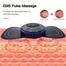 8 Modes Rechargeable Neck Massager with Remote Control EMS Low Frequency Pulse Massager For Muscle Relaxation Relief The Pain - M & M Global