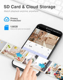 Annke 3MP Wifi IP Camera Indoor AI Human Detect Wireless Camera H.264+ P2P Audio Security CCTV Surveillance Camera Baby Monitor