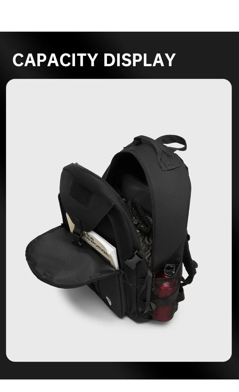 Men's Backpack Multifunctional Travel Backpack Large Capacity Outdoor Sports Bag Adjustable Strap/Zipper Bag Tactical Bag Men - M & M Global