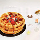 3-minute waffle maker ， breakfast bread maker sandwich maker ， adjustable temperature control electric baking pan Waffle machine - M & M Global
