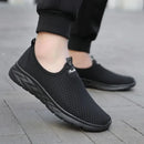 YRZL Mesh Loafers Men Casual Shoes Summer Lightweight Outdoor Male Walking Shoes Anti-slip Comfortable Slip on Loafers for Men - M & M Global