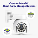 Sannce 4K POE Camera H.265 Human Detection Smart Tracking Full color Onvif 8MP IP Security Camera Protect For Video Surveillance