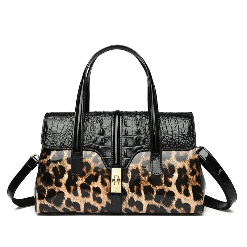 Luxury Shoulder Tote Bag Alligator Patent Leather Hand Bags for Women 2025 Designer Daily commuting Handbags HIgh Quality Sac - M & M Global