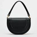 Autumn and winter new women's bag handbag advanced color contrast line embellished single shoulder crossbody bag - M & M Global