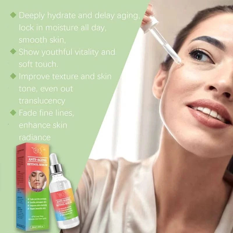 Collagen serum moisturizing, brightening, skin tightening, used to reduce fine lines, lighten fine lines, facial essential oil - M & M Global