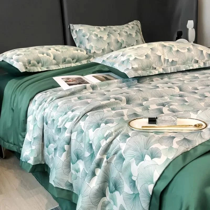 Summer Ice Cool Thin Quilt Comforter Soft Air Conditioning Quilt/Duvet/Blanket Bed Single Double Bed Skin-friendly Blanket 이불 - M & M Global