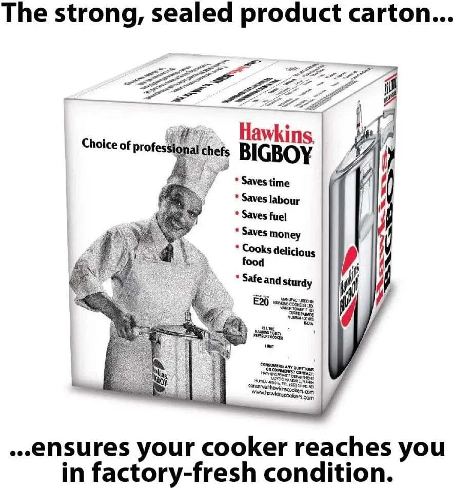 Bigboy Aluminium Pressure Cooker - M & M Global