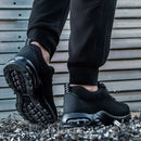 Mens Steel Toe Safety Boots with Anti-smash Puncture-Resistant Sole for Construction &Heavy Industry Protective Boots 36-46