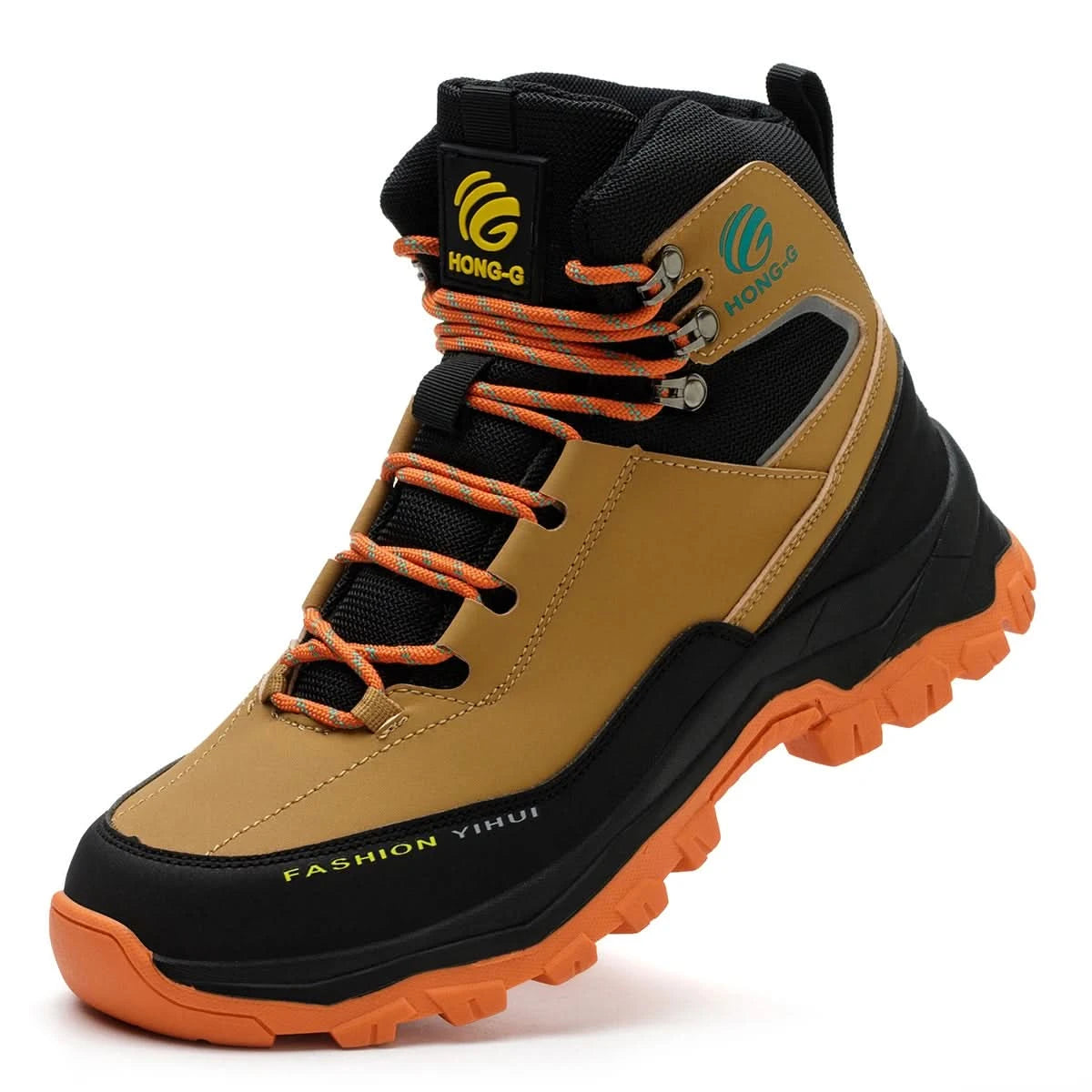 Safety Shoes Men Boots High Top Work Sneaker Steel Toe Industrial Shoe Anti-smash Puncture-Proof Work Boots Indestructible Shoes