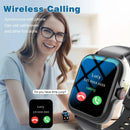 New Smartwatch, Answer/Make Calls, Message Reminders, Multi-Sport Mode, Weather Forecast, Suitable For Men/Women