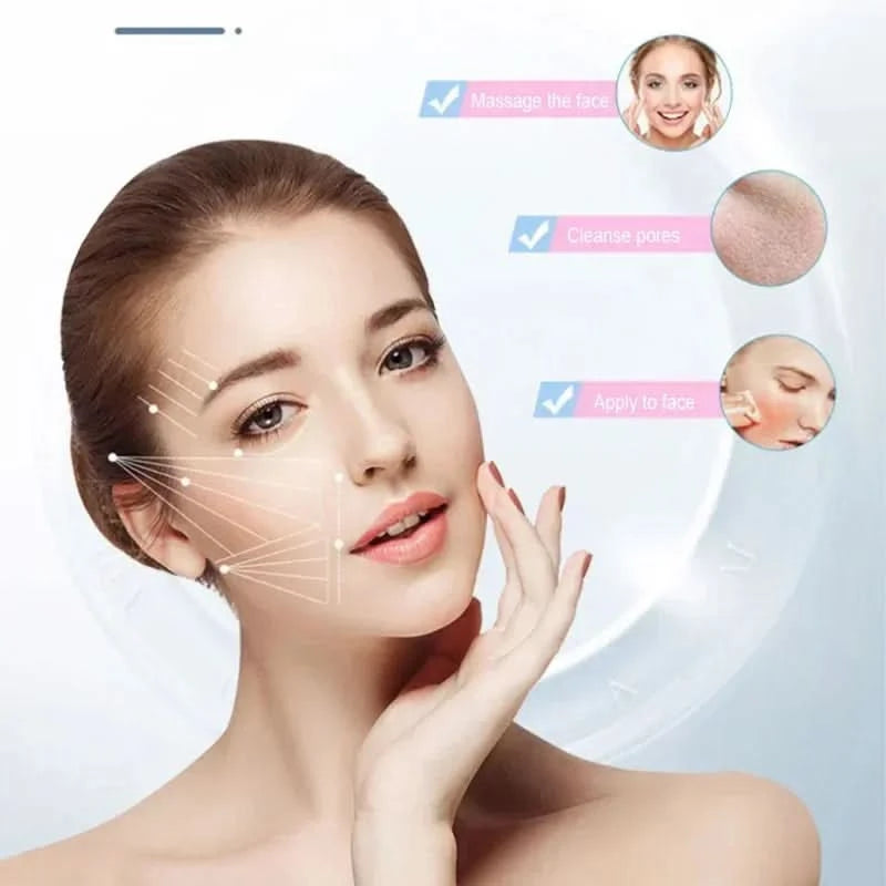 Ice Facial Roller Cube Beauty Lifting Ice Ball Face Massager Contouring Eye Roller Facial Treatment Reduce Acne Skin Care Tool - M & M Global