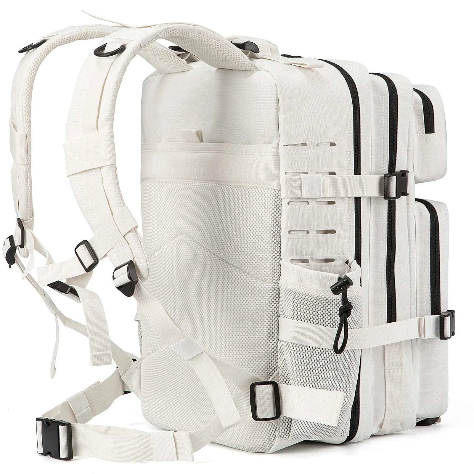 25L/45L Tactical Backpack for Men and Women Outdoor Survival Bug Out Bag Small School Rucksack Hking with Bottle Holder - M & M Global