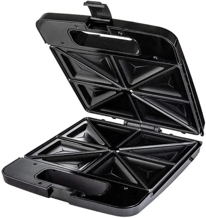 KEWER 1200W Triangle Waffle Maker Multifunctional Large Capacity Double-sided heating 5-in-1 Sandwich Breakfast Maker For Home - M & M Global