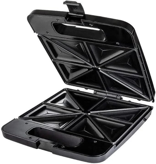 KEWER 1200W Triangle Waffle Maker Multifunctional Large Capacity Double-sided heating 5-in-1 Sandwich Breakfast Maker For Home - M & M Global