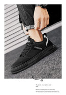 Winterfleece-lined Men's Shoes New Style Workwear Shoes Anti-slip Sport Casual Board Men's Korean Version Durable Labor-saving - M & M Global