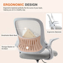 JHK Ergonomic Mesh Backrest Office Desk Chair Adjustable Height Computer Rolling Work Swivel Gaming Chairs With Wheels For Home