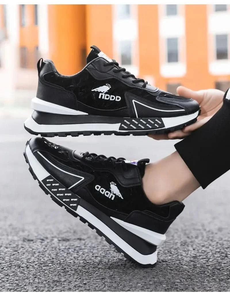 Men Sneakers Autumn Fashion Breathable Running Shoes Outdoor Jogging Sports Trainers Platform Non-slip - M & M Global