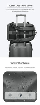 Men Travel Backpack vacuum compression 17 inch Laptop Backpack Business Large Capacity school Backpack Expanded Hiking backpack - M & M Global