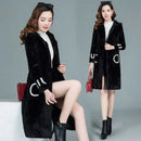Ladies Lamb Velvet Jacket Autumn Winter Style Versatile Medium Length Spring Fashionable Windbreaker New Women's Clothing
