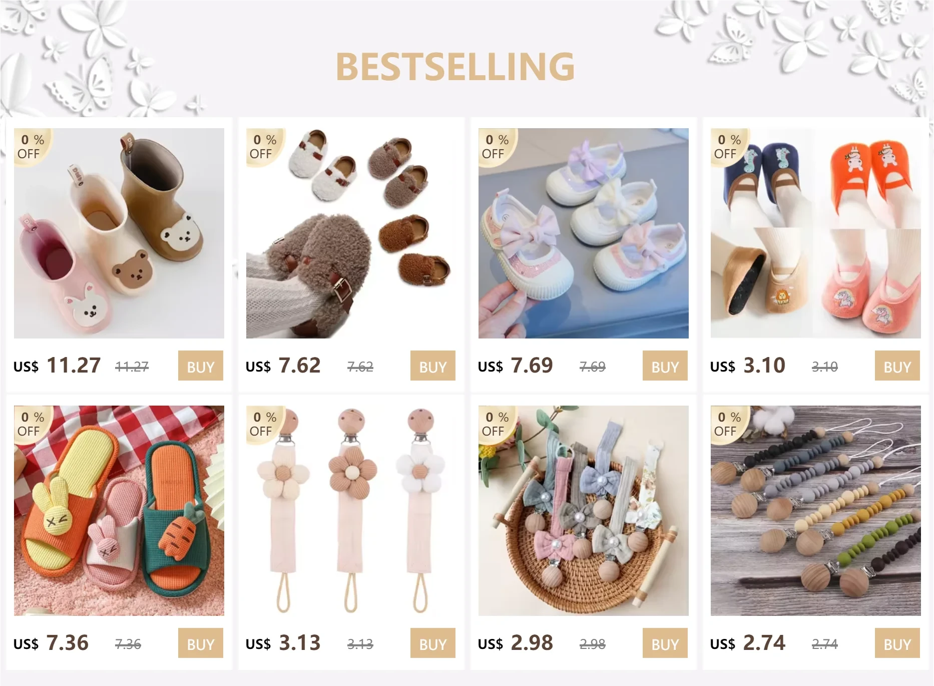 Summer New Kids Home Shoes Anti Slip Soft Sole Girls Bath Slipper Cartoon Cute Flower Bow Princess Slippers Children Beach Shoes - M & M Global
