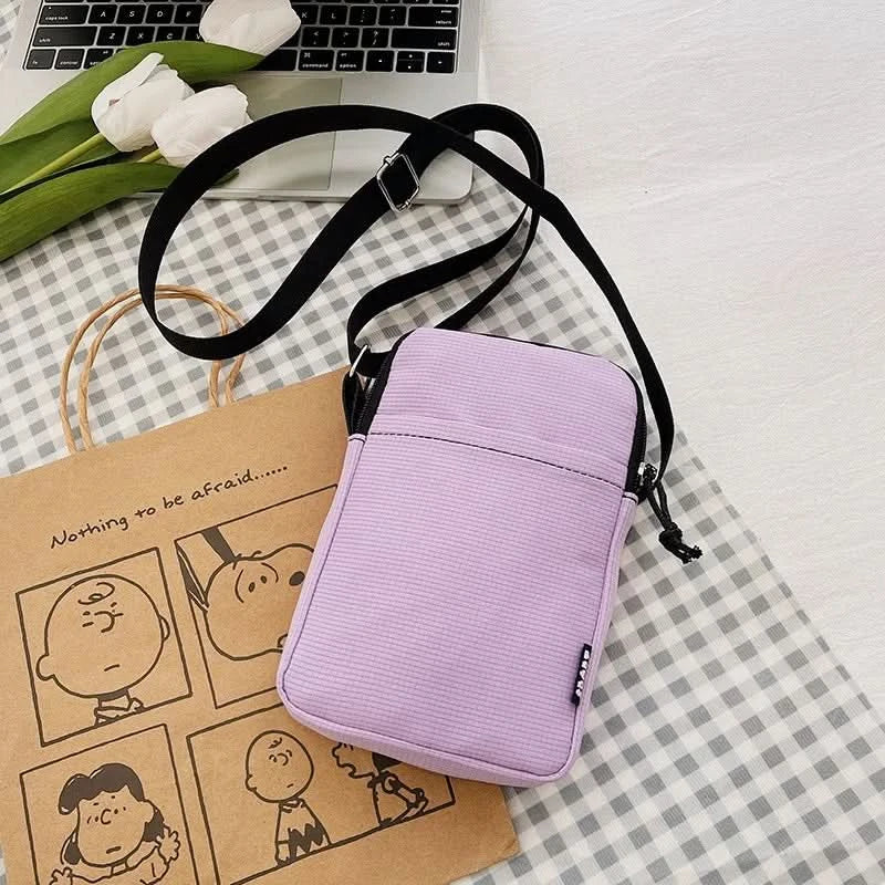New Fashion Mobile Phone Bag Women's Messenger Bag All-match Mini Small Crossbody Bag Hanging Neck Coin Purse Vertical Handbag - M & M Global