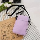 New Fashion Mobile Phone Bag Women's Messenger Bag All-match Mini Small Crossbody Bag Hanging Neck Coin Purse Vertical Handbag - M & M Global