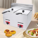 Propane Deep Fryer, Commercial Deep Fryer Propane Outdoor Fryers With Baskets Propane Stainless Steel Outdoor Fish Fryer for Hom - M & M Global
