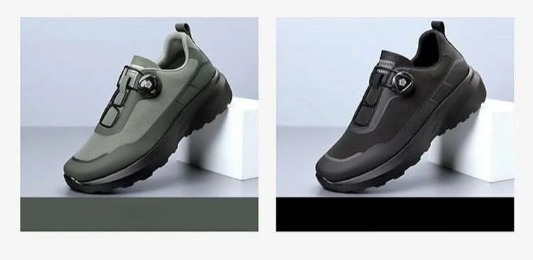 Fashion Casual Men's Shoes Designer Rotating Buckle Men Sneakers Thick-Soled Comfortable Outdoor Walking Shoes Zapatillas Hombre - M & M Global