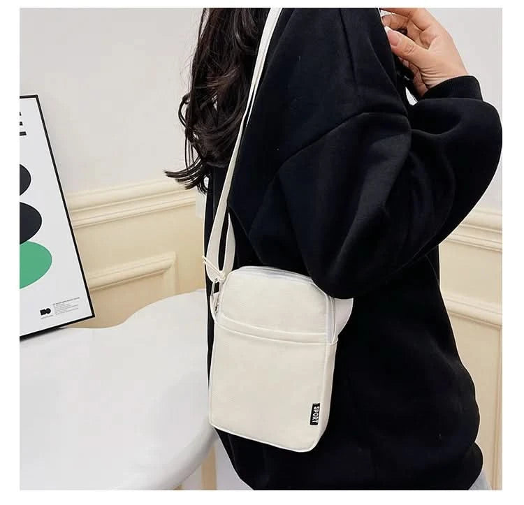 New Fashion Mobile Phone Bag Women's Messenger Bag All-match Mini Small Crossbody Bag Hanging Neck Coin Purse Vertical Handbag - M & M Global