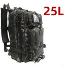 25L/50L Sturdy Nylon Waterproof Tactical Sports Trekking Fishing Hunting Camping Hiking Bag Backpack Outdoor Rucksacks - M & M Global