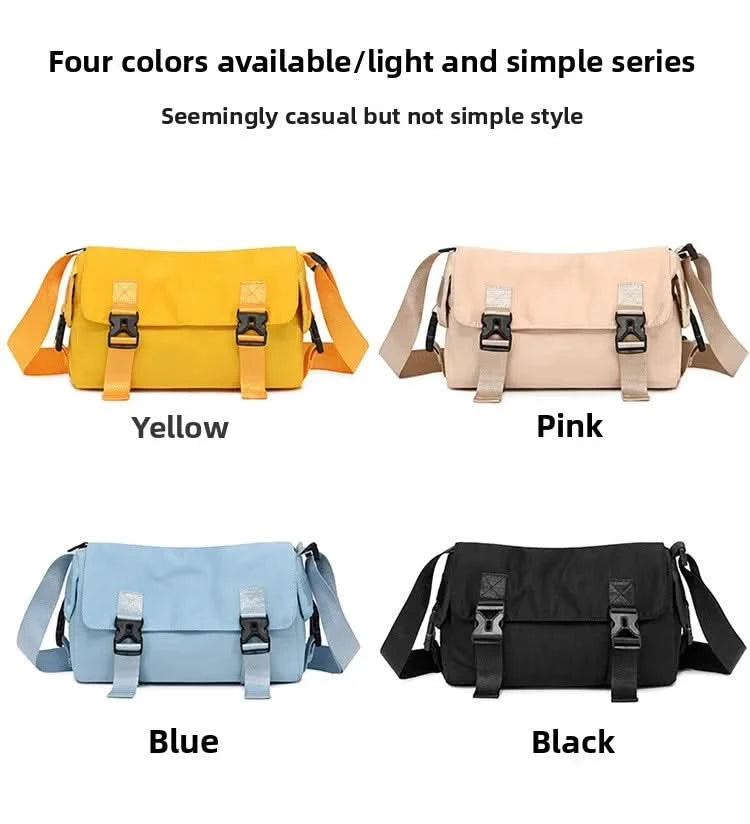 Waterproof Wear-resistant Trendy Shoulder Bag Fashionable Shoulder Messenger Bag For Men And Women Small Casual Crossbody Bag - M & M Global