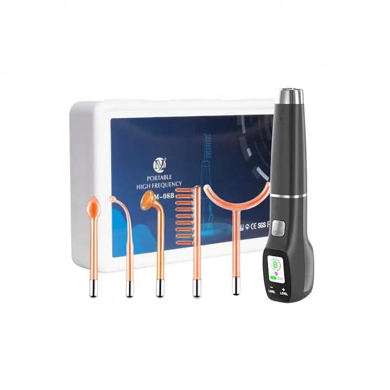 New Design Multifunction LCD Screen 4 in 1 Electric Facial Skin Care Wand Beauty Device - M & M Global