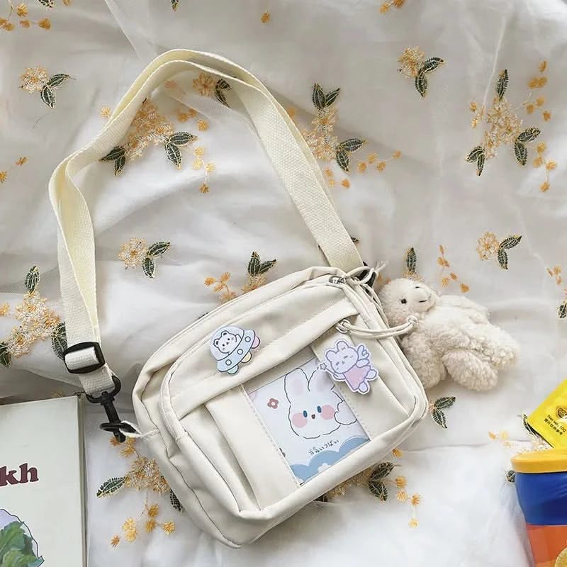 New Kawaii Bag Girls New JK Transparent Bag Small Crossbody Bag For Women Purses and Handbags Shoulder Bag Itabag Bolso - M & M Global