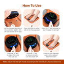 Smart 3D Foot Massage Pad Feet Massager Improve Blood Circulation Foot Massager Relax Muscles Slim Legs Rechargeable Foot Pad - M & M Global