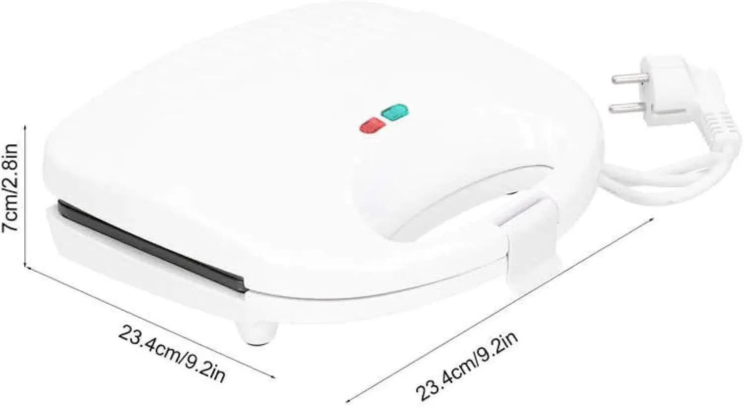 Mini Waffle Maker,Waffle Maker ， 750W 220V Electric Sandwich Maker ， Double Heating Panini Waffles Maker ， Egg Cake Oven Bread T - M & M Global