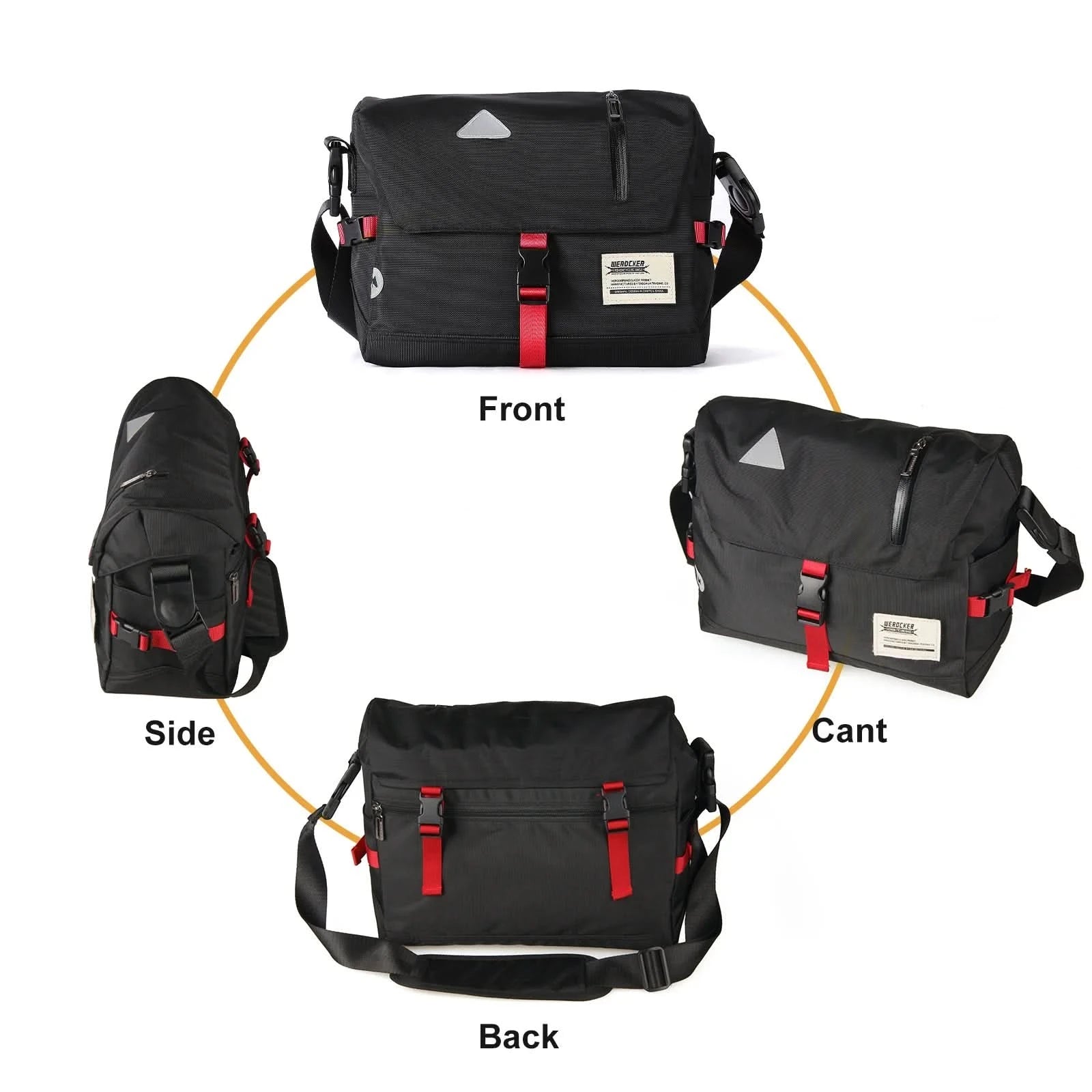 Men's Shoulder Bag Casual Waist Bag Phone Money Chest Bag Messenger Bag Cycling School Fanny Packs Mailman Bags Bolsa Masculina - M & M Global