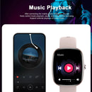 Smart watch, custom wallpaper, call reminder/rejection, multiple sports modes, music playback, unisex, suitable for iOS/Android