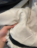 Original high-quality 2026 new women's jacket top patchwork faux fur effect coat
