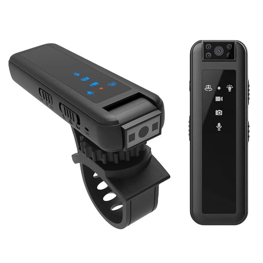 HD 1080P Mini Camera Night Vision Portable Camera Small Rotating Bicycle Stand Recorder Outdoor Sports Camera With Back Clip - M & M Global