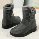 Women's Winter Snow Boots for Women 2026 New Faux Fur Long Plush Snow Boots Woman Platform Shoes Warm Cotton Couples Ankle Boots