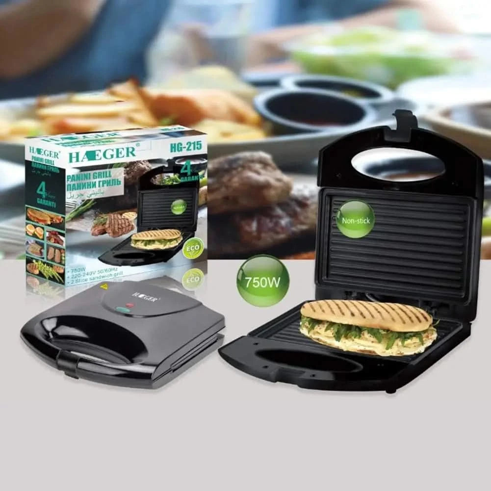 Waffle maker ， 750W Household Sandwich Maker ， Grill Non-Stick Waffle Toaster Cake Egg Oven Toster Steak Frying Pan Electric Bre - M & M Global