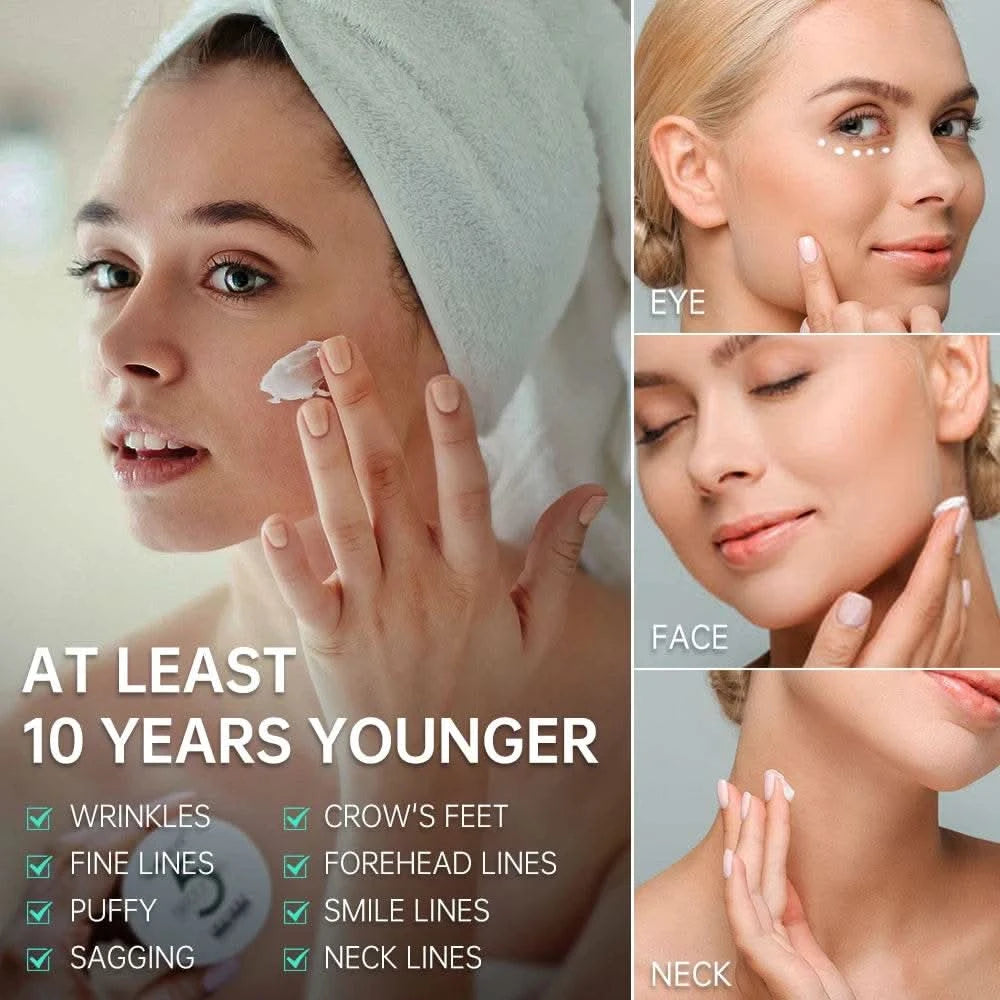 AUQUEST 5 Seconds Instant Anti Wrinkle Face Cream Peptide Anti Aging Lifting Firming Nourish Facial Cream Skin Care - M & M Global
