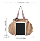 Sports Gym Yoga Backpack Travel Cradle Duffel Bag Outdoor Camping Shopping Storage Handbag Large Multiple Compartments Mummy Bag