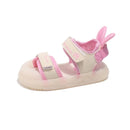 Children's Sandals 2-12 Years Old Cartoon Greenish Pink Soft Boys Girls Beach Shoes Casual Non-slip Kids Baby Sports Sandals - M & M Global