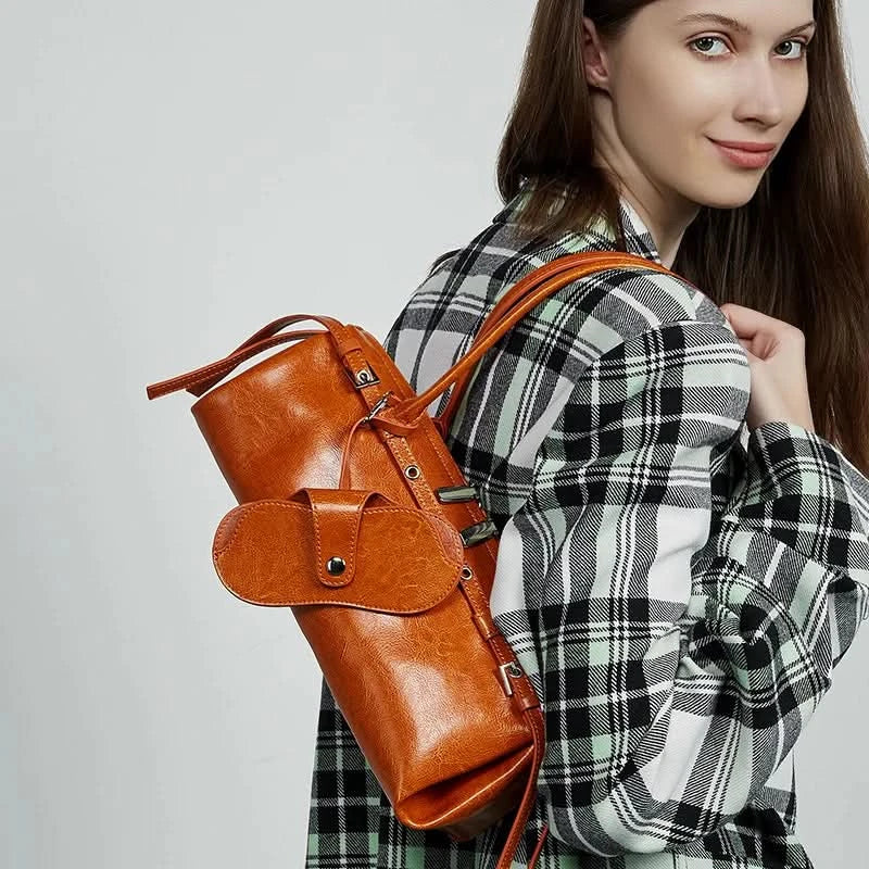 New Women's Rectangle Bag Luxury Designer Shoulder Bags High Quality Cowhide Handbags Fashion Women Baguette Bag 3086 - M & M Global