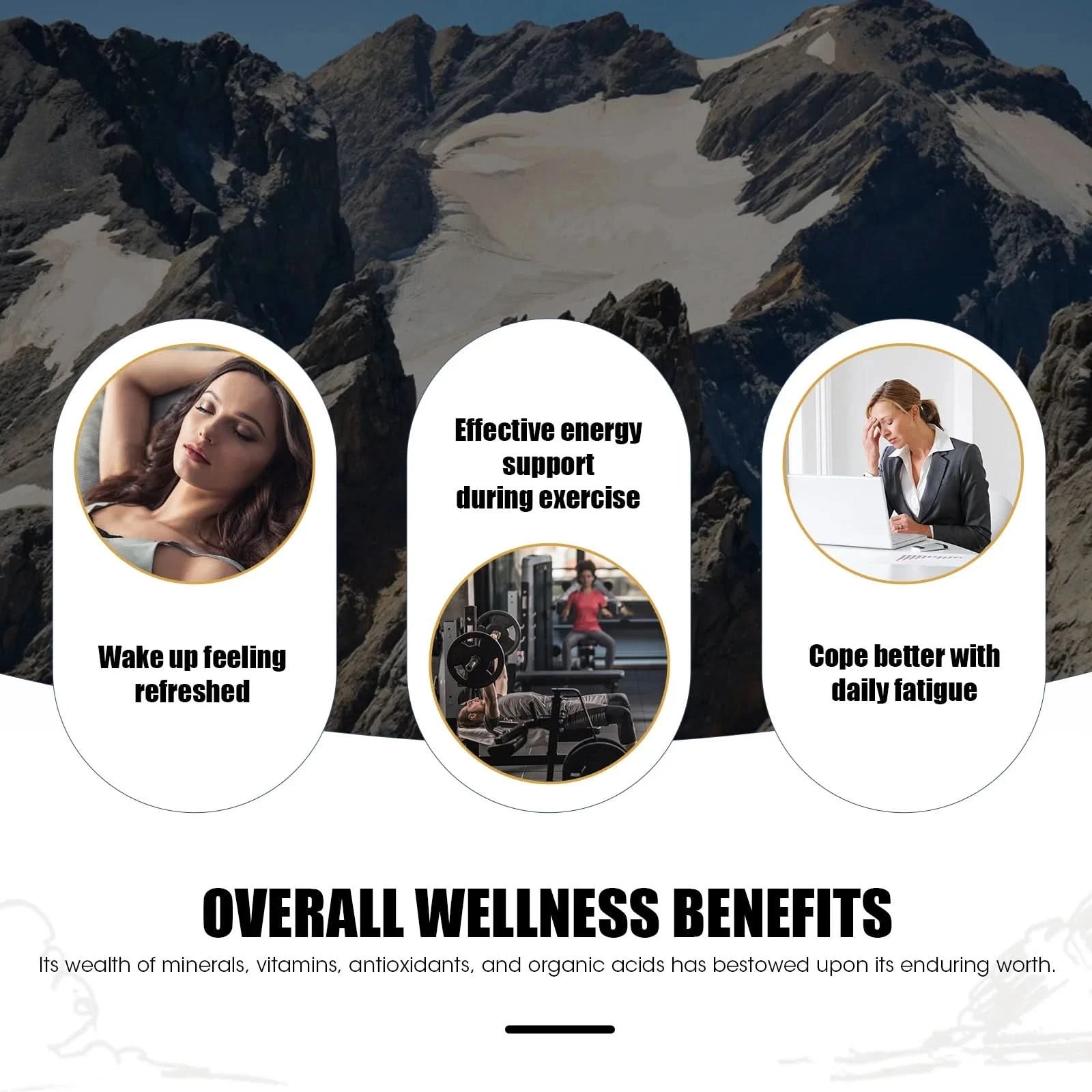 Pure Shilajit Supplement for Men & Women –85+ Trace Minerals & Fulvic Acid - Energy, Brain, Immunity – Himalaya Shilajit Resin - M & M Global