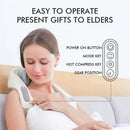 Wireless Neck Shoulder Massager 6D Heated Kneading Shiatsu Massage Shawl Cervical Back Massager for Electric Neck And Back - M & M Global